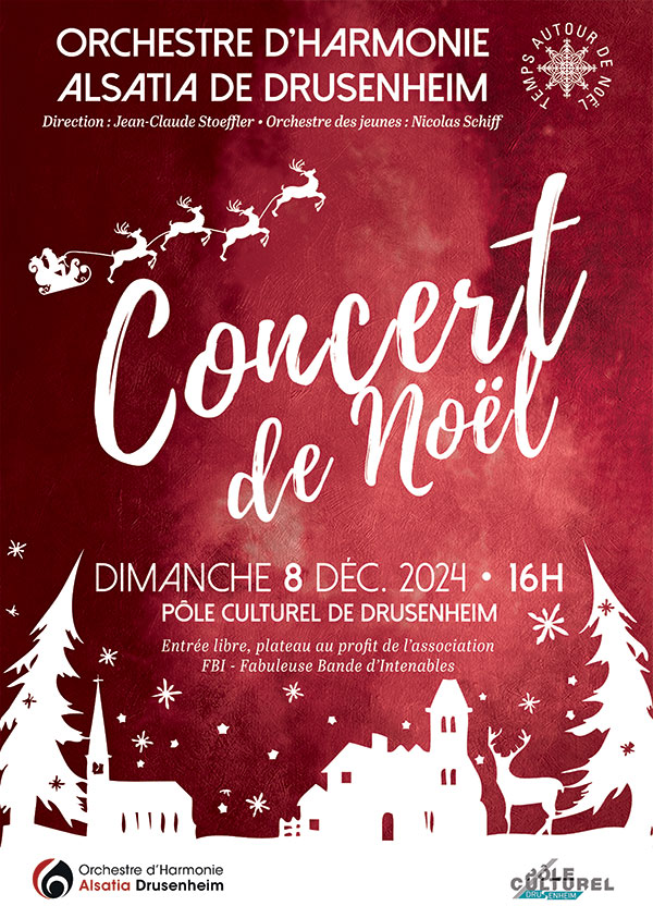 Concert de Noël 2024 Alsatia Drusenheim