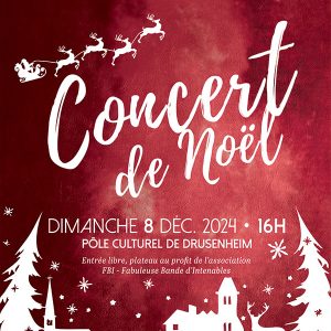 Concert de Noël 2024 Alsatia Drusenheim